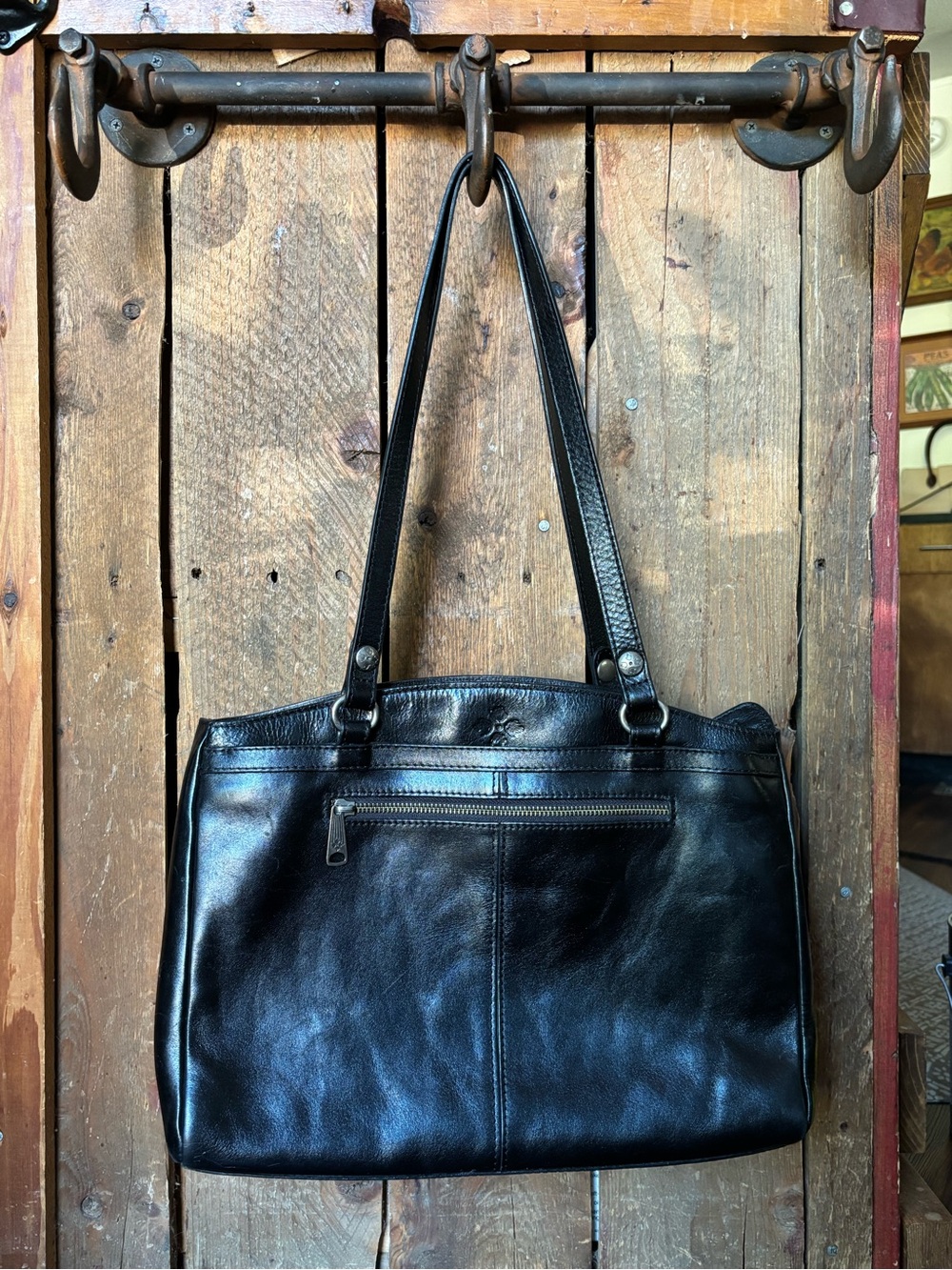 Patricia Nash Poppy Smooth Leather Shoulder bag